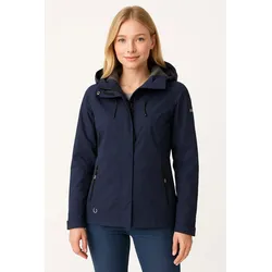 Outdoorjacke LPO "Damen Outdoorjacke Paula", Damen, Gr. 48 (XL), blau (night sky), 100% Polyester, Jacken