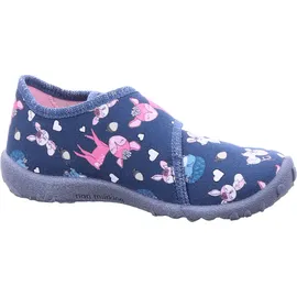 superfit Hausschuh Textil SPOTTY für Kinder, blau, Größe 20 EU