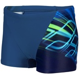 Arena Feel Jungen Shading Badehose, Neon Blue, 164