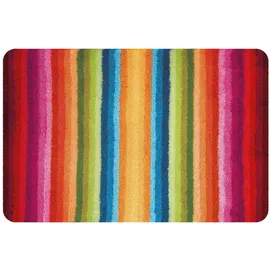 KLEINE WOLKE Badteppich Funky Multicolor 120 x 70 cm