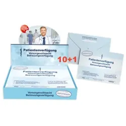 RNK Vordruck Patientenverfügung 10+1ST 2895AV
