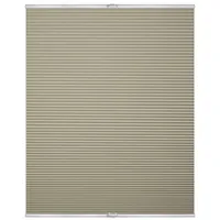 Lichtblick Thermo-Plissee Klemmfix 120 x 130 cm Creme