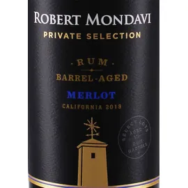 Robert Mondavi Private Selection Rum Barrel Aged Merlot Vint 2021