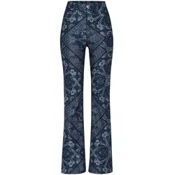 Boot Cut-Jeans Laura Biagiotti Roma denim, 36