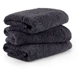 Möve Superwuschel Handtuch 50 x 100 cm dark grey 3 St.