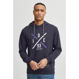 Indicode Hoodie IDLeon bedruckt Dunkelblau S