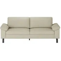 Max Schelling Ledersofa aus Echtleder Maximum , creme , Maße (cm): B: 224 H: 86 T: 97.0