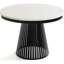 WFL GROUP Naro Ø 120 cm beige/schwarz