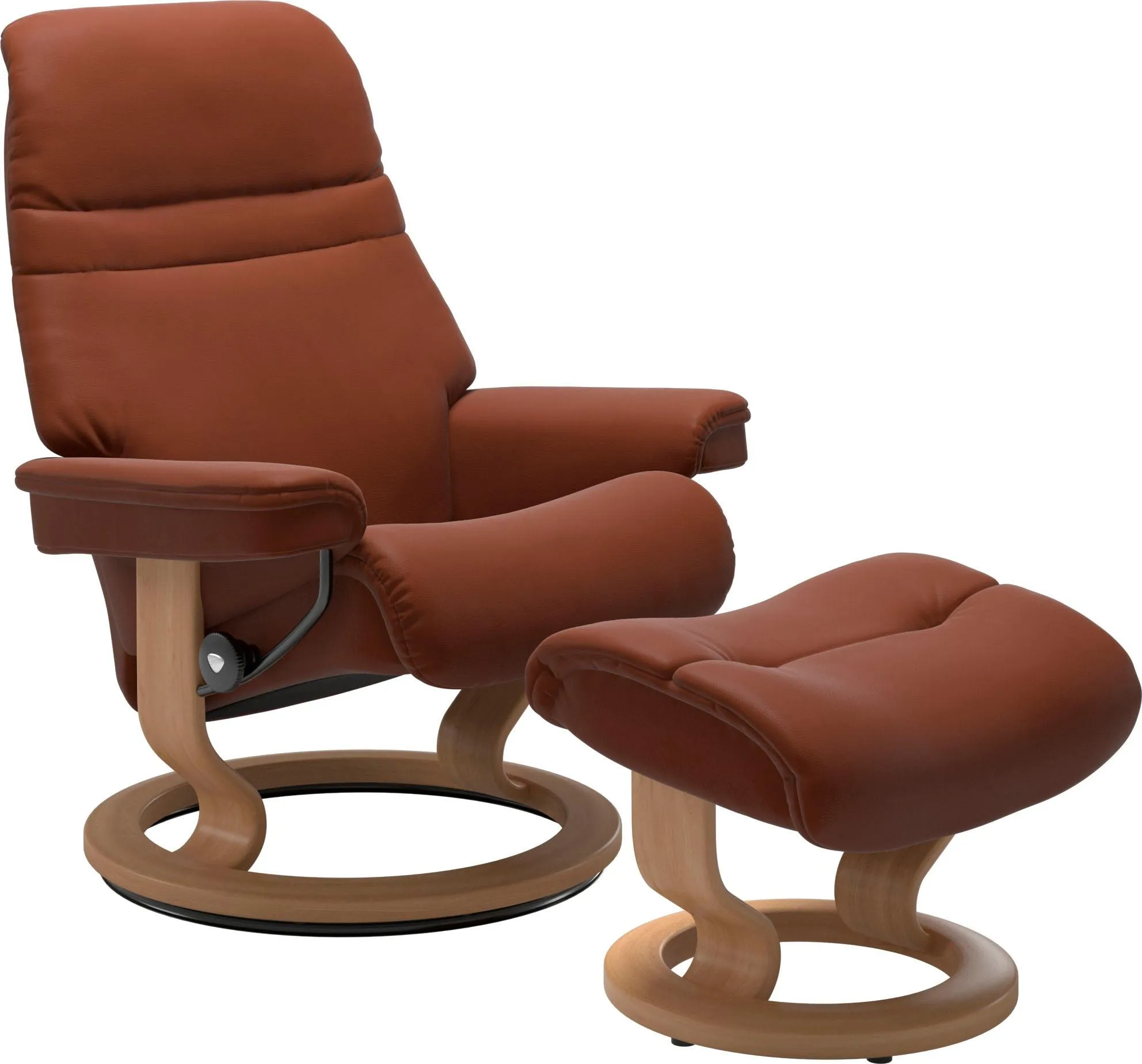 Stressless® Fußhocker »Sunrise«, mit Classic Base, Gestell Eiche Stressless® copper PALOMA