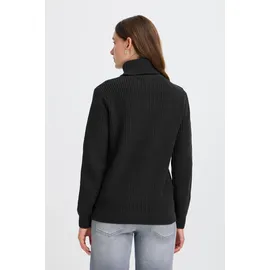 Oxmo Rollkragenpullover Schwarz M