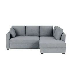 bobb Ecksofa  Lisa de Luxe ¦ grau ¦ Maße (cm): B: 235 H: 90 T: 184.0