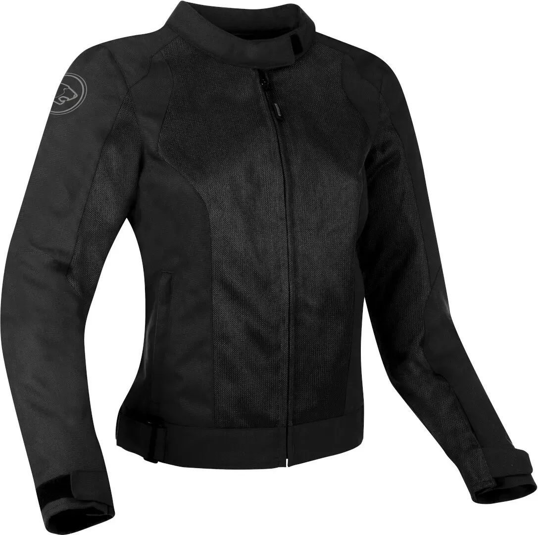 Bering Nelson Dames Motorfiets Textiel Jas, zwart, 44 Voorvrouw