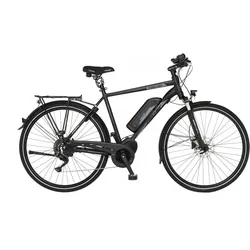 FISCHER Trekking E-Bike Viator ETH 1861.1 - schwarz, RH 50 cm, 28 Zoll, 627 Wh XS