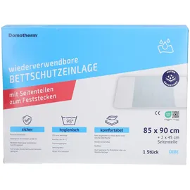 Uebe Domotherm Bettschutzeinl.waschbar 85x90cm m.Flügel