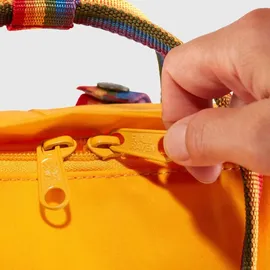 Fjällräven Kanken Rainbow 16 l warm yellow/rainbow pattern