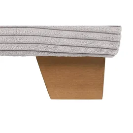 Soho Hocker Franka 75 x 42 x 62 cm Weiß