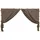 Quick Star Seitenwand für Pavillon 3x4 m 2 Stück Beige/Braun/Grau 3,5 x 1,92 m