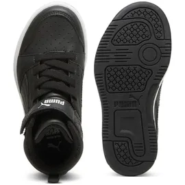 Puma Rebound V6 Mid Winterized AC+ Sneaker Kinder 01 black/white 34