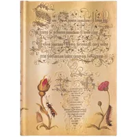 Paperblanks Ltd. Hardcover Notizbuch Flämische Rose Midi Unliniert