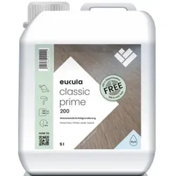 eukula® Classic Prime 200 Grundierung, Wasserbasierter Grundlack / Rollgrund, 5 l - Kanister