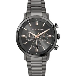 Trussardi Uhren-Set Edelstahl Damenuhren   Herren 