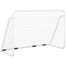 vidaXL Fußballtor Weiß 180 x 90 x 120 cm 93370