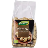 dennree Pistazien mit Schale, geröstet & gesalzen bio 150g