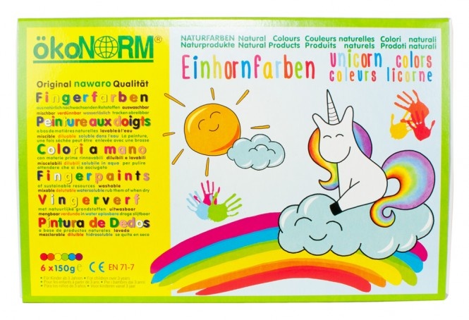 ökoNORM Fingerfarben Einhorn