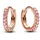 Pandora Creolen Huggie Roségold 283015C01 Größe: Standard