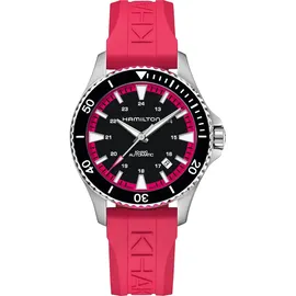 Hamilton Khaki Navy Scuba Auto Hot Pink