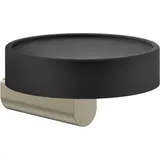 GESSI Rilievo, Seifenablage Schwarz matt zur Wandmontage, 59502149, Farbe: Finox Optik