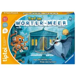 tiptoi® - Tief im Wörter-Meer - Wohin gehört das A? Lege die Wörter und finde den Schatz!