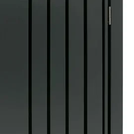 Proregal Mülltonnenverkleidung 125 x 260 x 84 cm anthrazit