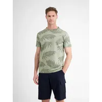 Lerros T-Shirt mit Strukturmuster, Lind, L