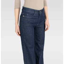 MAC Wide Leg Jeans mit Bügelfalte in Rinse-Waschung-D36 / L30