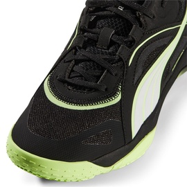 Puma Solarstrike II Leichtathletik-Schuh, Black White-Fizzy Light, 42