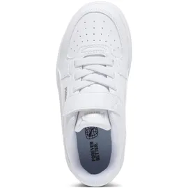 Puma Caven 2.0 Kinder Weiß/Silber/Schwarz 28