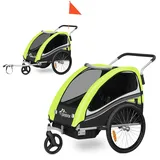 SAMAX 2in1 Jogger grün/schwarz