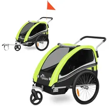 SAMAX 2in1 Jogger grün/schwarz
