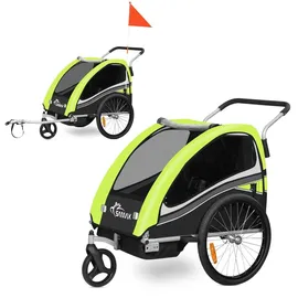 SAMAX 2in1 Jogger grün/schwarz