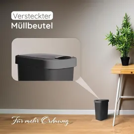 Novaliv 10 l Kunststoff Schwarz