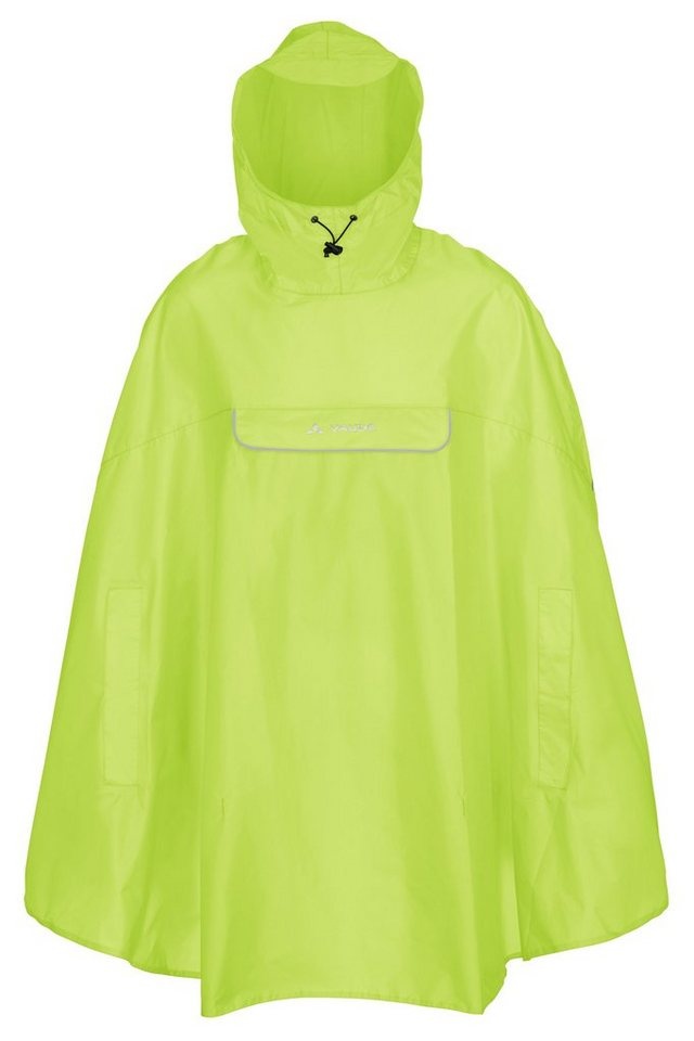 VAUDE Regenponcho Valdipino Poncho (1-St) grün L