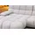 KAWOLA Ecksofa VIVIEN silber Cord