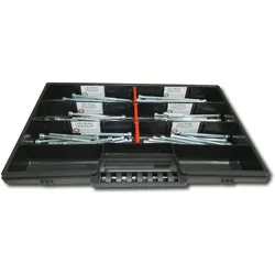 90 tlg Zylinderschrauben Sortiment  M5 // 65mm-100mm Schrauben Set Schraubenbox DIN 912/ISO4762 Bolzen Vollgewinde Maschinenschrauben Gewindeschrauben