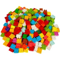LEGO® Spielbausteine LEGO® DUPLO® 2x2 Steine Bausteine Bunt Gemischt - 3437 NEU! Menge 50x, (Creativ-Set, 50 St), Made in Europe bunt