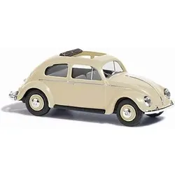 BUSCH 52945 H0 VW Käfer mit Stoffdach offen, beige