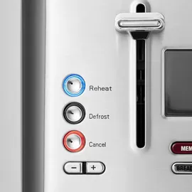 Solis Zwei-Schlitz Toaster, Brötchenaufsatz, Wiedererhitzungsfunktion, Countdown