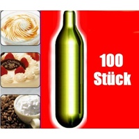 NEMT 100s 100 Stück N2O Sahnekapseln kompatibel zu Allen handelsüblichen Sahnebereitern Sahnespendern Cream Whipper Chargers