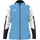 Polyesterjacke skyblue/weiß/marine XL