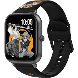 ABYX Fit Touch 3 BT 20 mm Kunststoffgehäuse schwarz Silikonarmband schwarz M